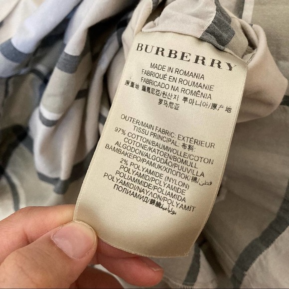 Burberry Beige and Black Plaid Dress - Picture 5 of 7